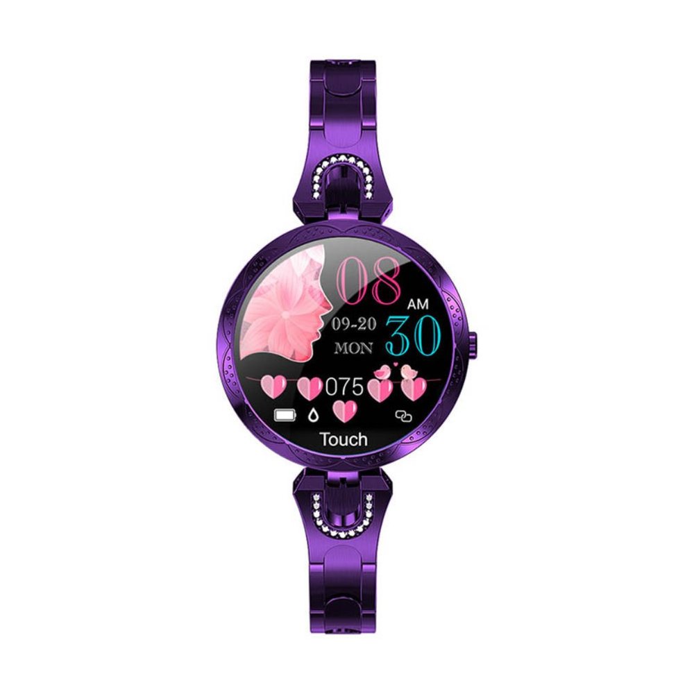 AK15 Women's Smart Watch Waterproof Purple